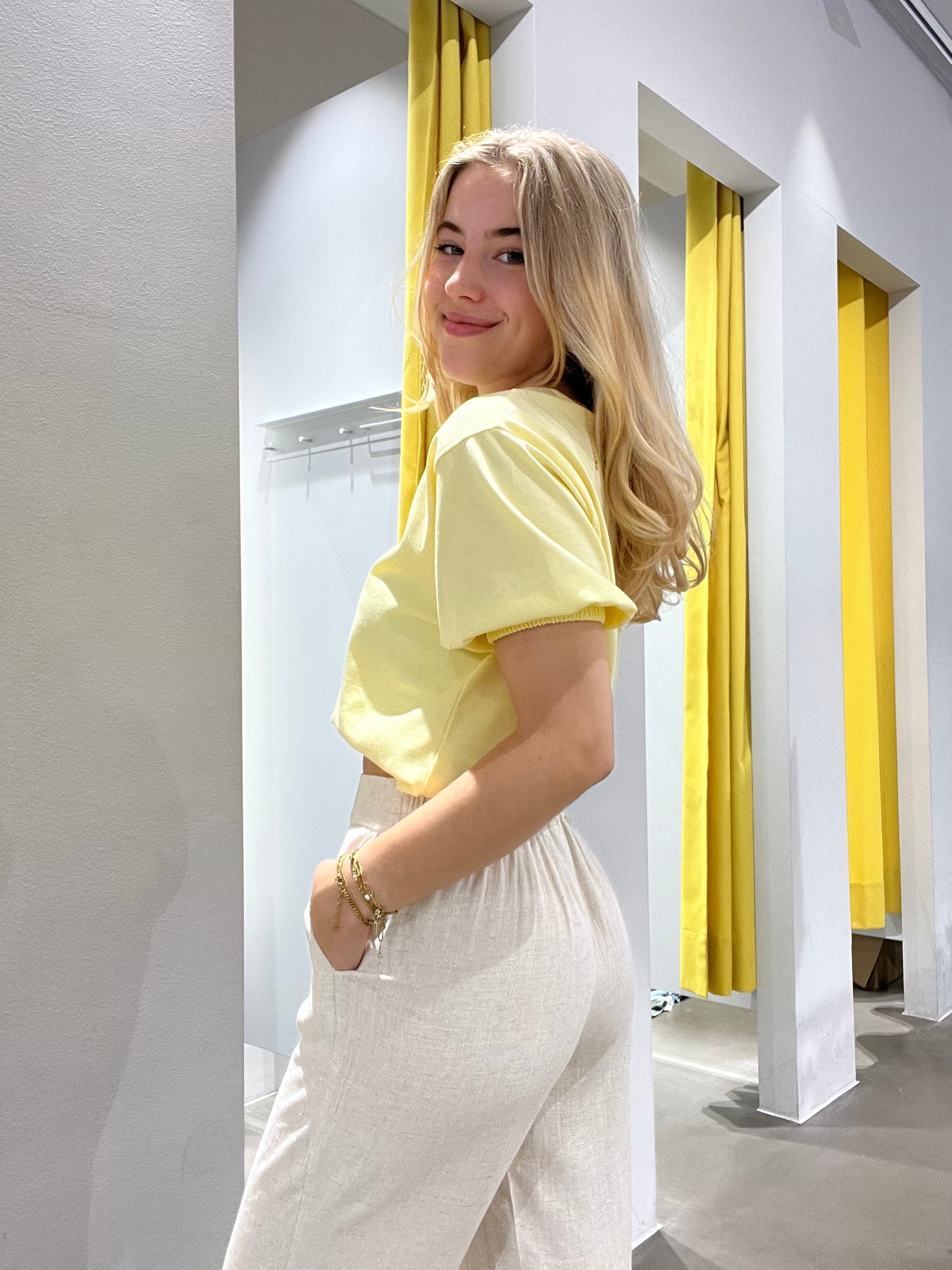 PCMILJE Top - French Vanilla